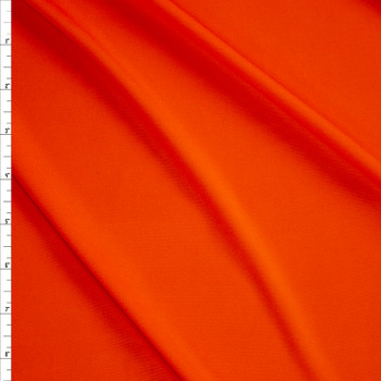 Orange Moisture Wicking Designer Athletic Knit Fabric By The Yard