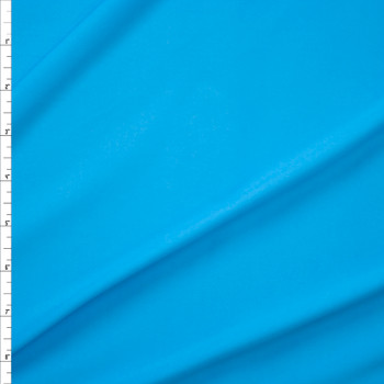 Candy Blue Moisture Wicking Athletic Knit Fabric By The Yard