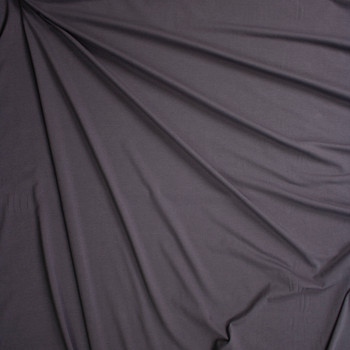 Charcoal Grey 7oz Stretch Cotton Jersey Knit Fabric By The Yard - Wide shot