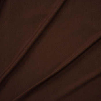 Brown Double Brushed Poly/Spandex Fabric By The Yard