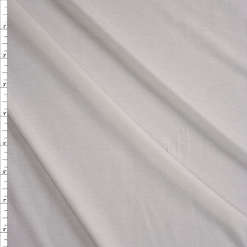 Offwhite 220gsm Designer Rayon/Spandex Jersey Knit Fabric By The Yard