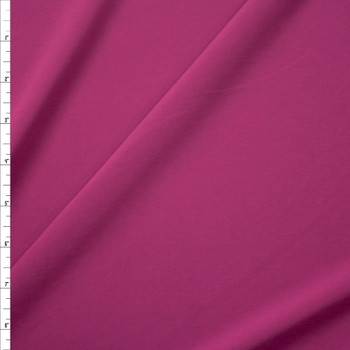 Fuschia Blouse Weight Stretch Polyester Woven Fabric By The Yard