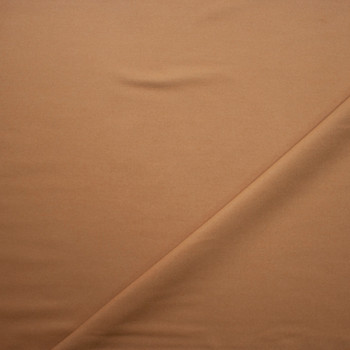 Camel Poly Melton Fabric By The Yard - Wide shot