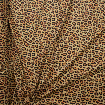 Animal Kingdom 20118 Cheetah Print Stretch Nylon/Spandex from Robert Kaufman Fabric By The Yard - Wide shot