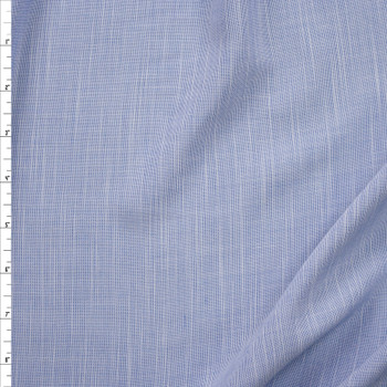 Chambray Blue Rayon Challis Fabric By The Yard