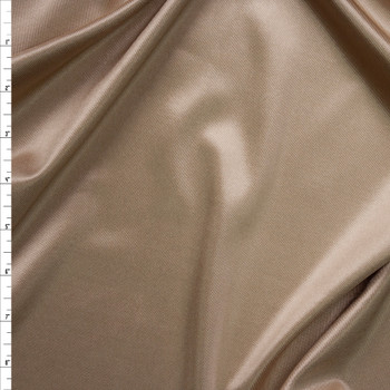 Tan Super Satin Nylon/Spandex #25847 Fabric By The Yard