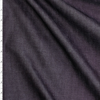 Dark Indigo Designer Stretch Denim #25985 Fabric By The Yard