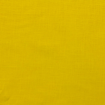 Mustard Yellow Linen Fabric By The Yard - Wide shot