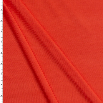 Orange Rayon Jersey Knit #26172 Fabric By The Yard