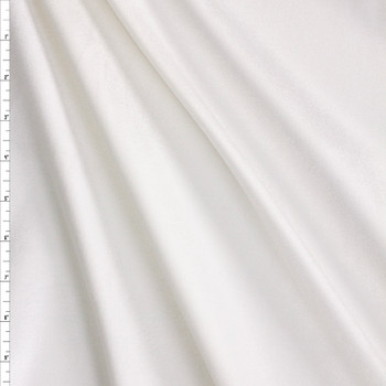 White Stretch Cotton Velvet #26242 Fabric By The Yard