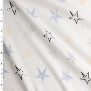 Stargazer Starlight Cotton/Spandex Knit by Art Gallery Fabrics Fabric By The Yard