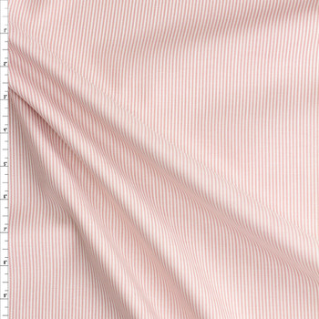 Vertical Stripe Fine Cotton Shirting #26651 Fabric By The Yard