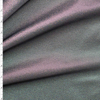 Holographic Sparkle Twill Designer Brocade Fabric By The Yard