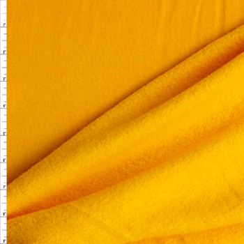 Goldenrod Cotton Sweatshirt Fleece #26717 Fabric By The Yard