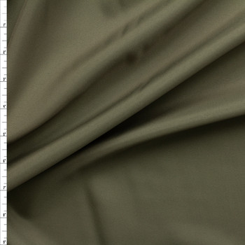 Olive Polyester Pongee Fabric By The Yard