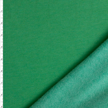 Bright Green Sweatshirt Fleece #27085 Fabric By The Yard