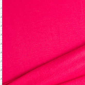 Lipstick Modal/Spandex Sweatshirt Fleece #27150 Fabric By The Yard