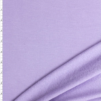 Lavender Modal/Spandex Sweatshirt Fleece #27165 Fabric By The Yard