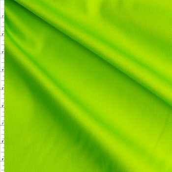 Bright Lime Stretch Twill #27190 Fabric By The Yard