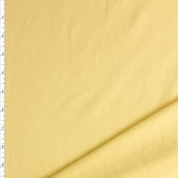 Butter Yellow French Terry #27213 Fabric By The Yard