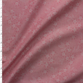 Blush Floral London Calling Cotton Lawn From Robert Kaufman #27226 Fabric By The Yard