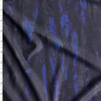 Midnight Abstract Mandalay Performance Nylon/Spandex From Robert Kaufman Fabric By The Yard