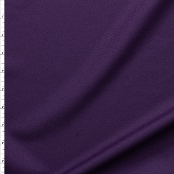 Plum 60” Wonder Crepe Fabric By The Yard