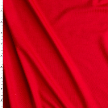 Red Rayon/Spandex Jersey Knit #27312 Fabric By The Yard