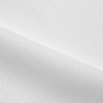 White on White Semi-Sheer Stripe Cotton