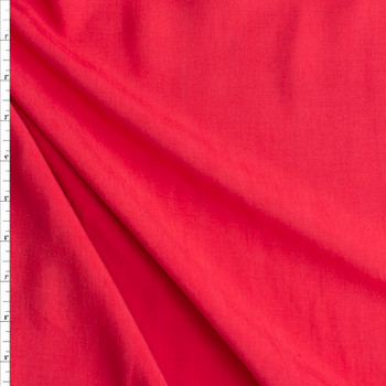 Red Tencel Challis #27584 Fabric By The Yard