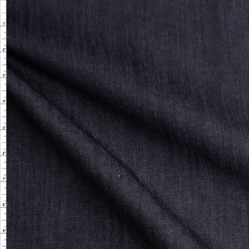 Dark Indigo 10 Oz. Designer Stretch Denim #27618 Fabric By The Yard