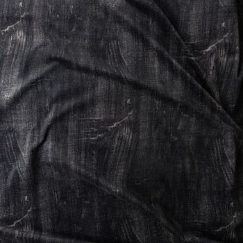 Grunge Tan And Black Stretch Baby Wale Corduroy Fabric By The Yard - Wide shot
