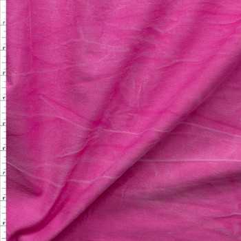 Bright Pink Weathered Washed Twill #27841 Fabric By The Yard