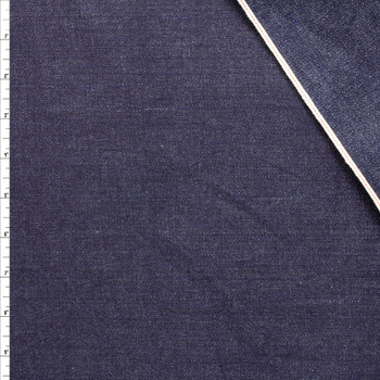 Indigo Candiani Italian Selvedge Denim Fabric By The Yard