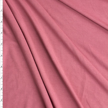 Rose Tiburon Stretch Bamboo Jersey Fabric By The Yard
