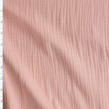 Pinky Peach Mchenry Cotton Double Gauze #27928 Fabric By The Yard