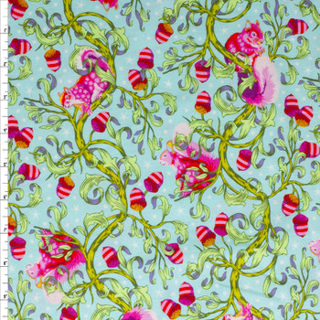 Glimmer Oh Nuts Cotton Print By Tula Pink #28028 Fabric By The Yard
