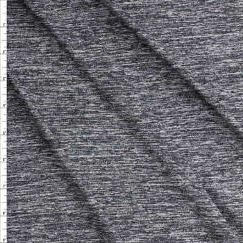 Charcoal Space Dye Texture Stripe Burnout Stripe Athletic Jersey From Rainbeau Fabric By The Yard Charcoal Space Dye Texture Stripe Burnout Stripe Athletic Jersey From Rainbeau Fabric By The Yard