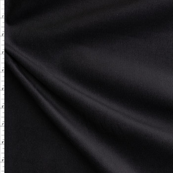 Black 21 Wale Corduroy From Robert Kaufman #28745 Fabric By The Yard