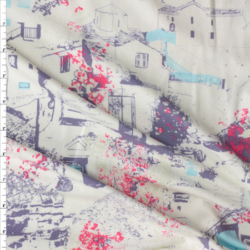 Chora Winds Cotton/Spandex Jersey Knit from Art Gallery Fabrics #29082 Fabric By The Yard