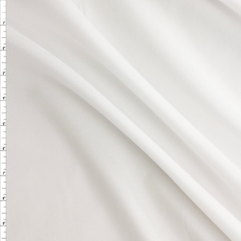 White Polyester Pongee #29340 Fabric By The Yard