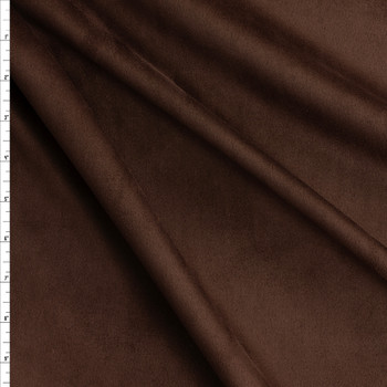 Chocolate NYC Designer Scuba Suede #29704 Fabric By The Yard Chocolate NYC Designer Scuba Suede #29704 Fabric By The Yard