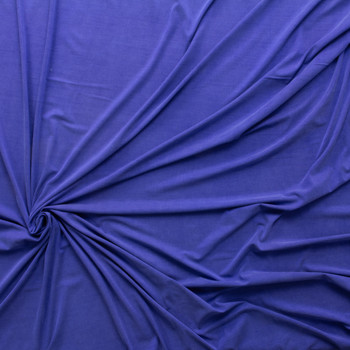 Royal Blue Sand Washed Tencel Knit #29875 Fabric By The Yard - Wide shot Royal Blue Sand Washed Tencel Knit #29875 Fabric By The Yard - Wide shot