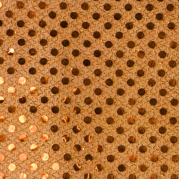 Copper Mini Sequin Fabric