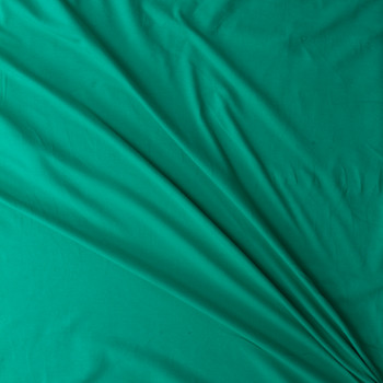 Kelly Green Cotton/Spandex Jersey Knit from Rainbeau #29898 Fabric By The Yard - Wide shot Kelly Green Cotton/Spandex Jersey Knit from Rainbeau #29898 Fabric By The Yard - Wide shot