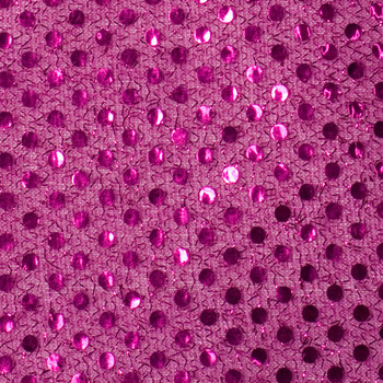 Fuschia Mini Sequin Fabric