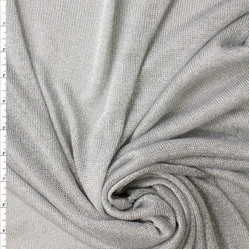 Silver Mythril Chainmail Knit #30064 Fabric By The Yard Silver Mythril Chainmail Knit #30064 Fabric By The Yard