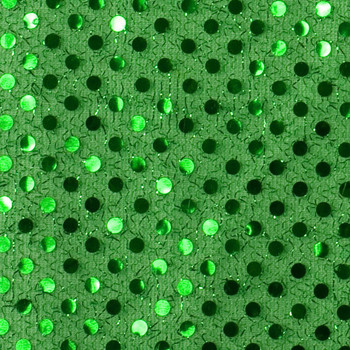 Kelly Green Mini Sequin Fabric