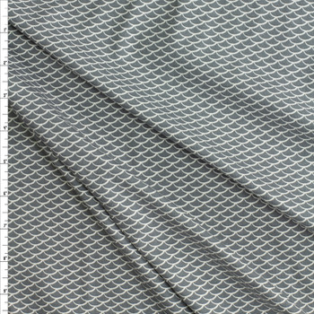 Fantasia Miniature Hills Metall Stretch Cotton Jersey Knit from Art Gallery Fabrics #30216 Fabric By The Yard