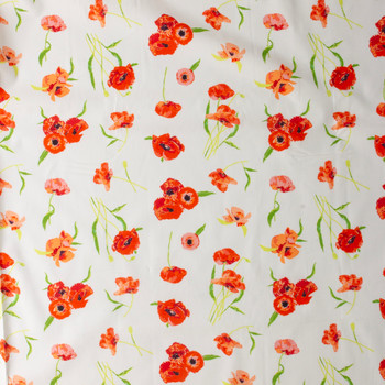Floralish Cotton Poplin from Art Gallery Fabrics #30232 Fabric By The Yard - Wide shot